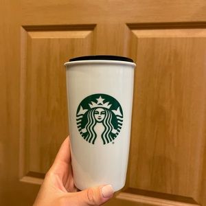 Ceramic Starbucks cup
